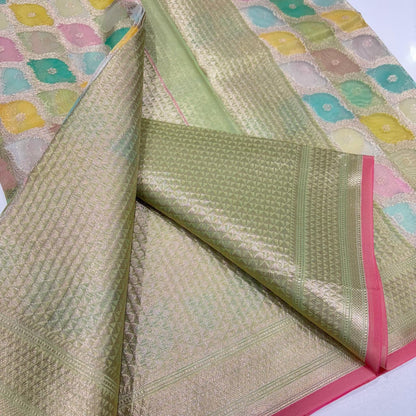 Banarasi Rangkat Organza Saree