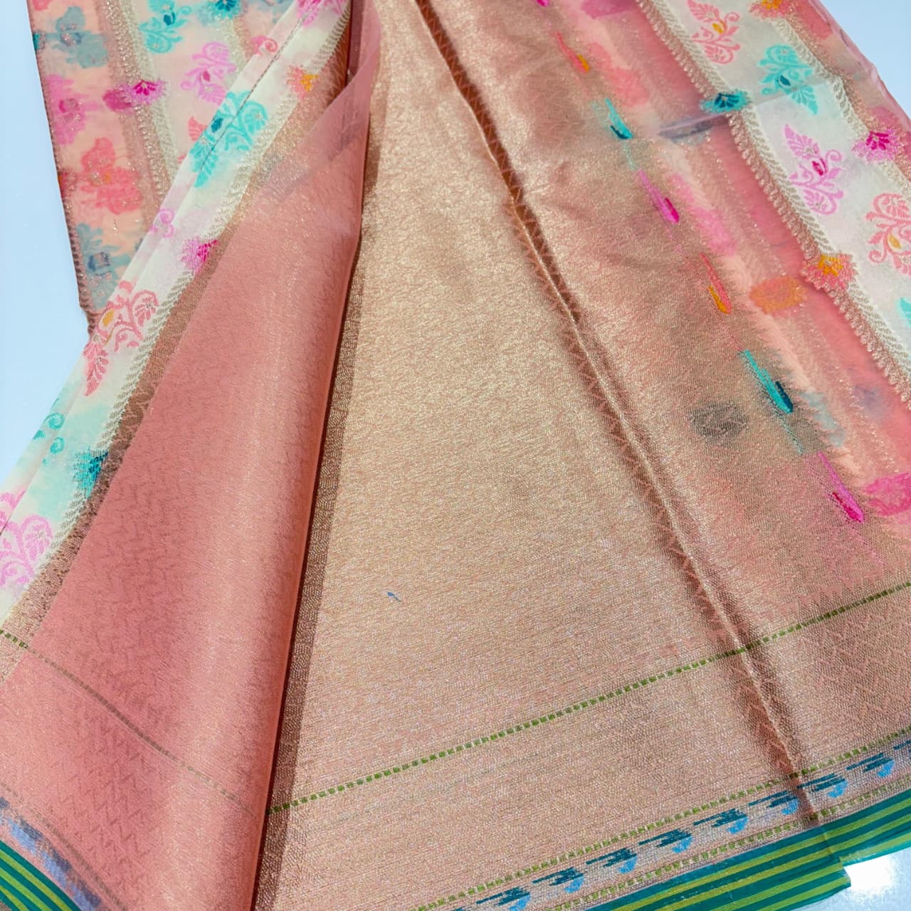 Banarasi Rangkat Organza Saree