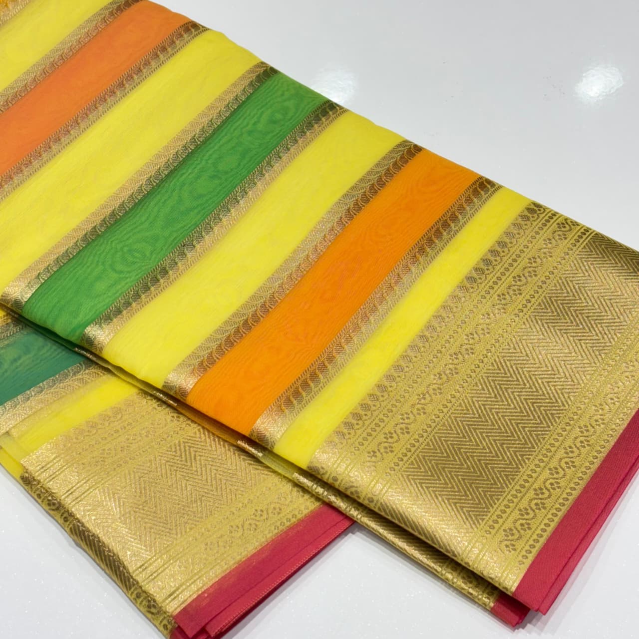 Banarasi Rangkat Organza Saree