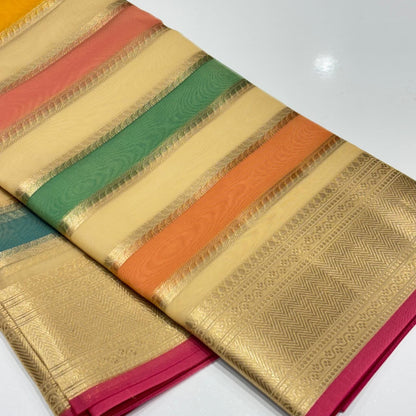 Banarasi Rangkat Organza Saree
