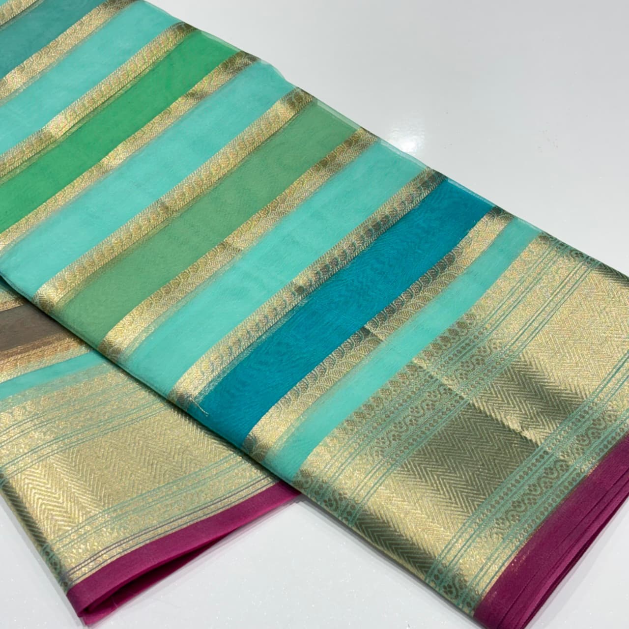 Banarasi Rangkat Organza Saree