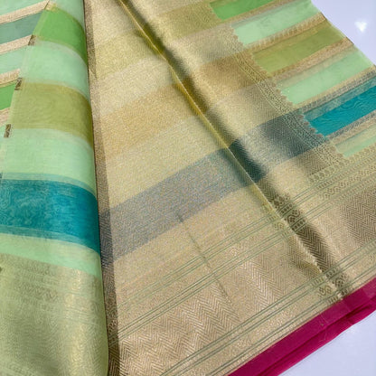 Banarasi Rangkat Organza Saree