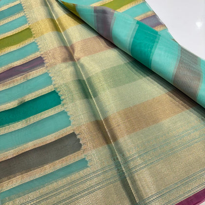 Banarasi Rangkat Organza Saree