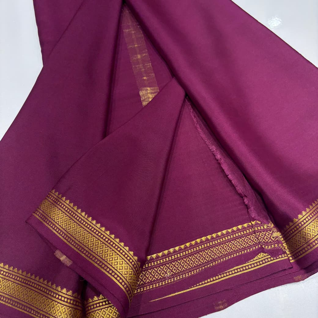 Pure Mysore Silk Saree