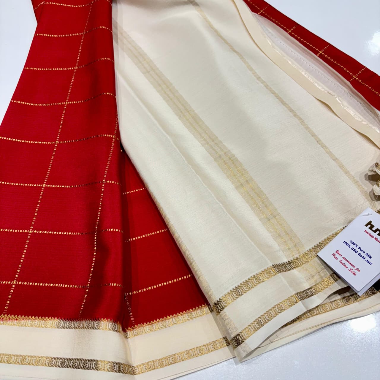 Pure Mysore Silk Saree