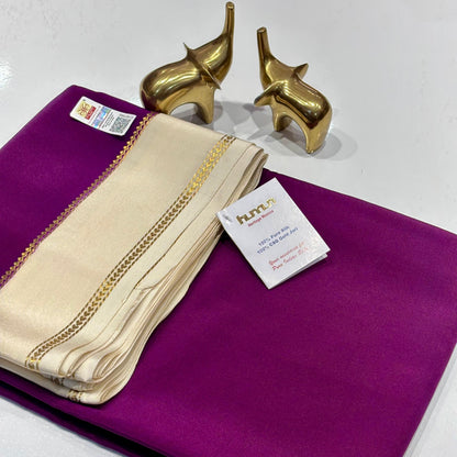 Pure Zari Mysore Silk Saree