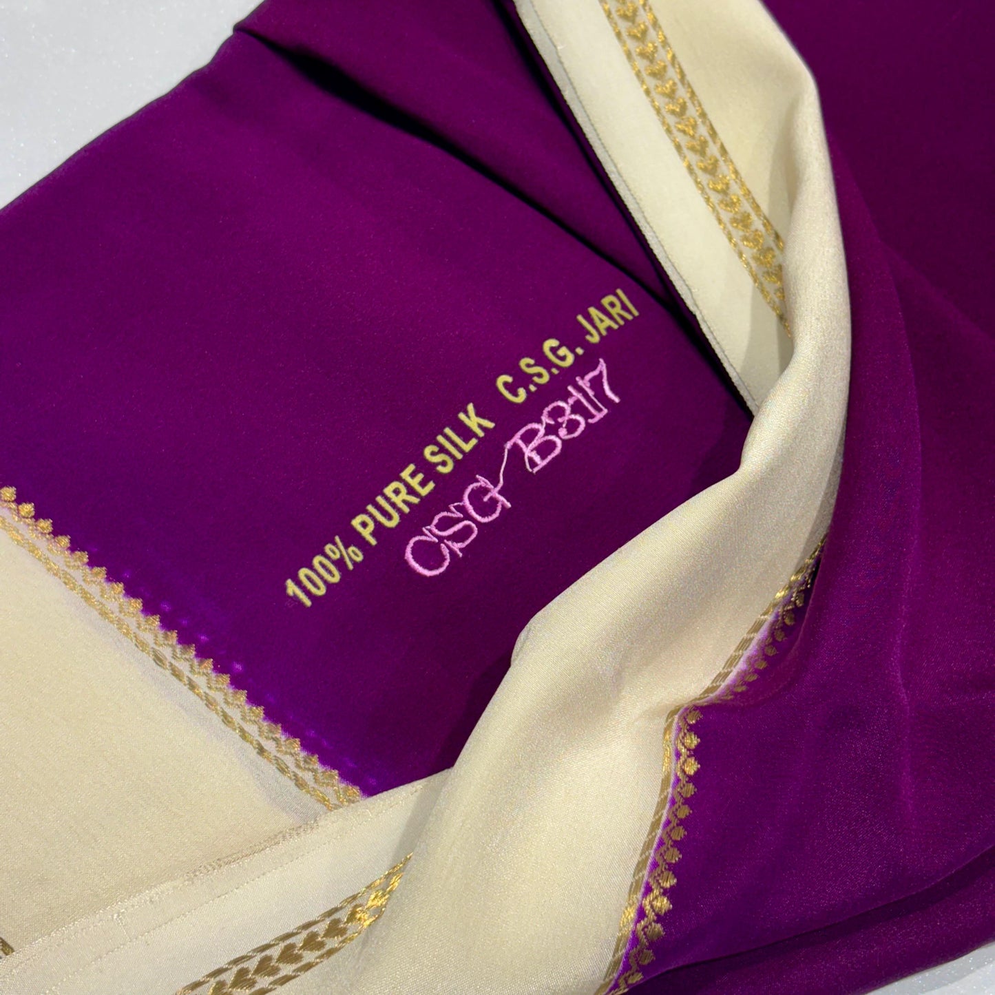 Pure Zari Mysore Silk Saree