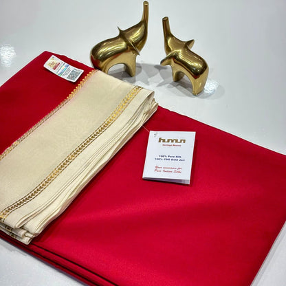 Pure Zari Mysore Silk Saree