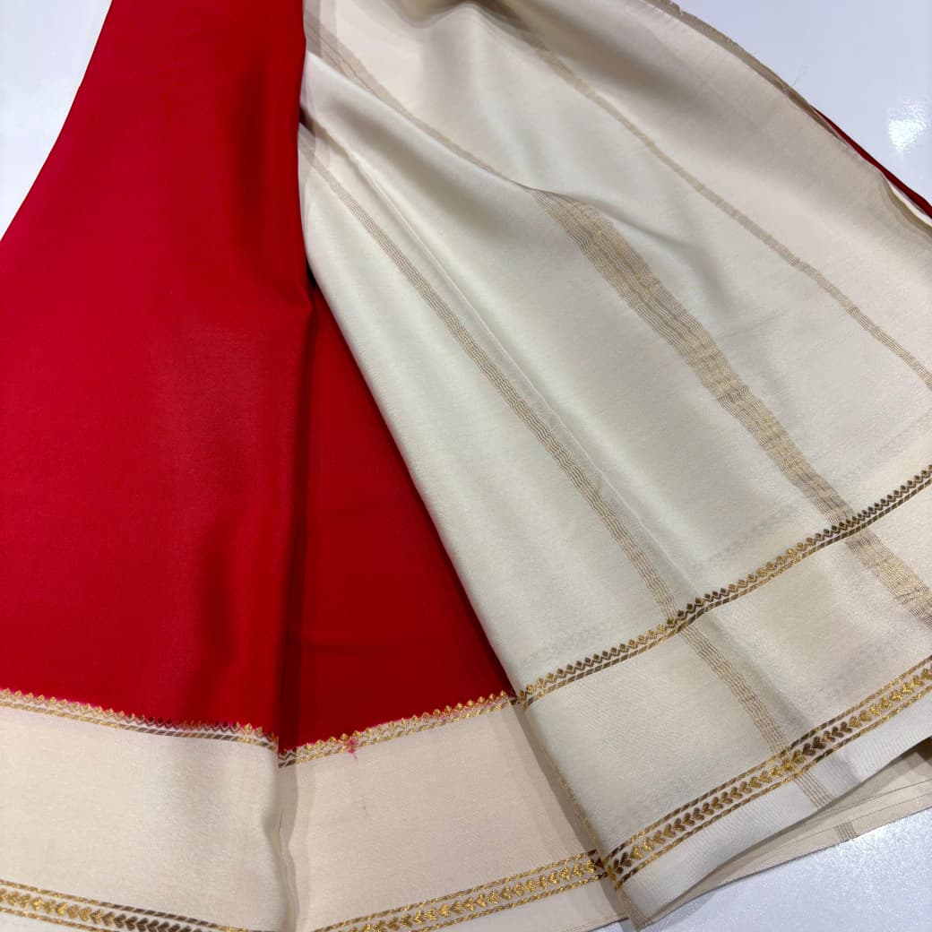 Pure Zari Mysore Silk Saree