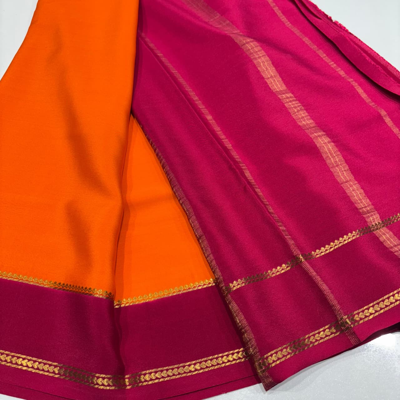 Pure Zari Mysore Silk Saree