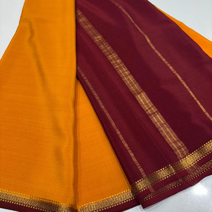 Pure Zari Mysore Silk Saree