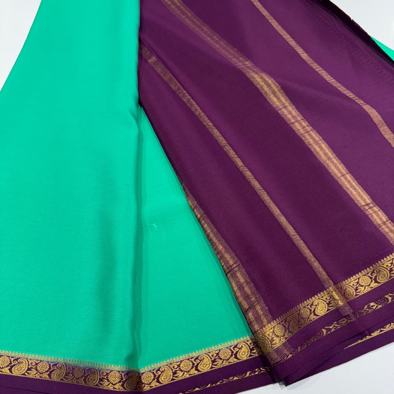 Pure Zari Mysore Silk Saree