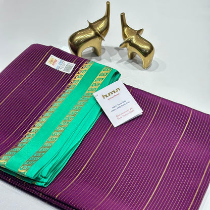 Pure Zari Mysore Silk Saree
