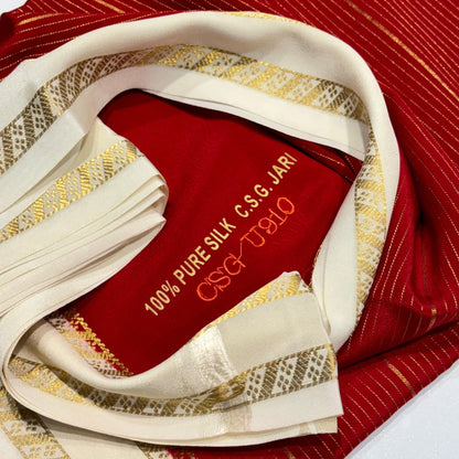 Pure Zari Mysore Silk Saree