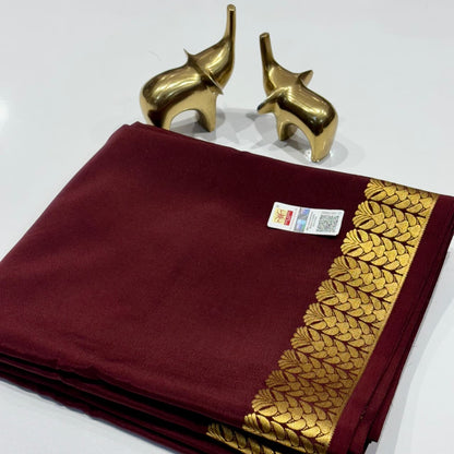 Pure Mysore Silk Saree