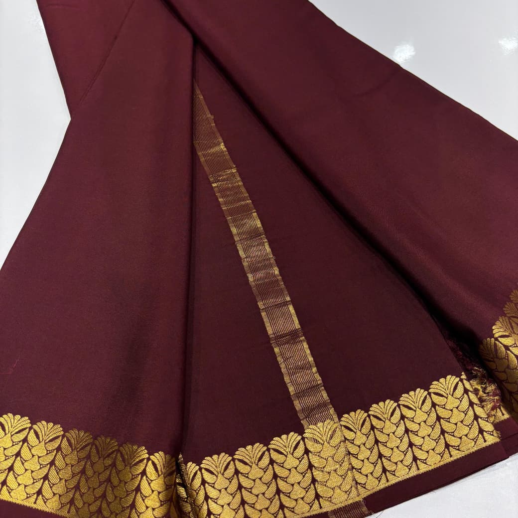 Pure Mysore Silk Saree