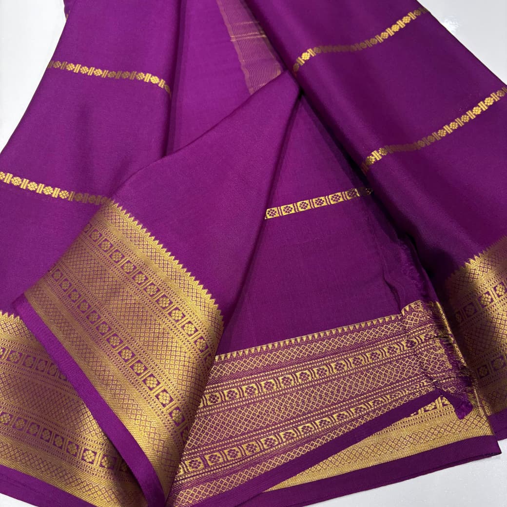 Pure Mysore Silk Saree