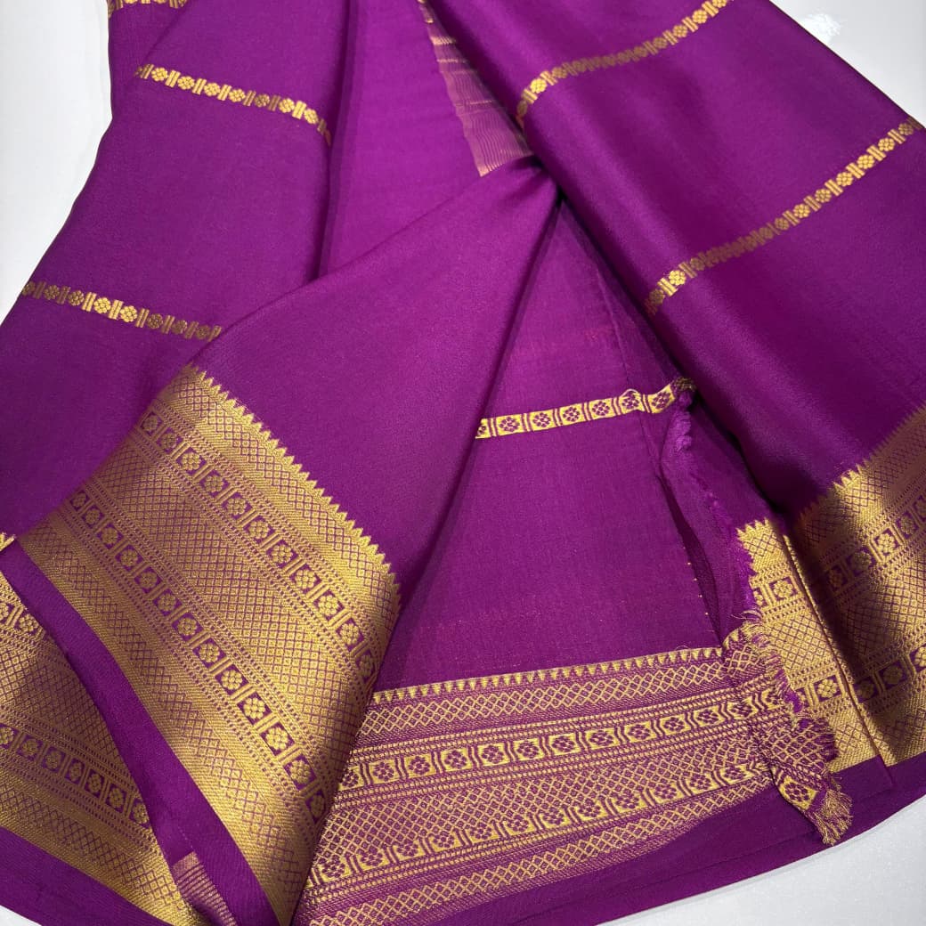 Pure Mysore Silk Saree