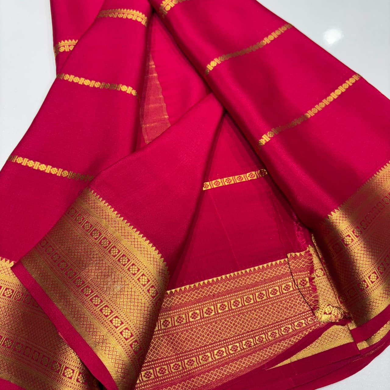 Pure Mysore Silk Saree