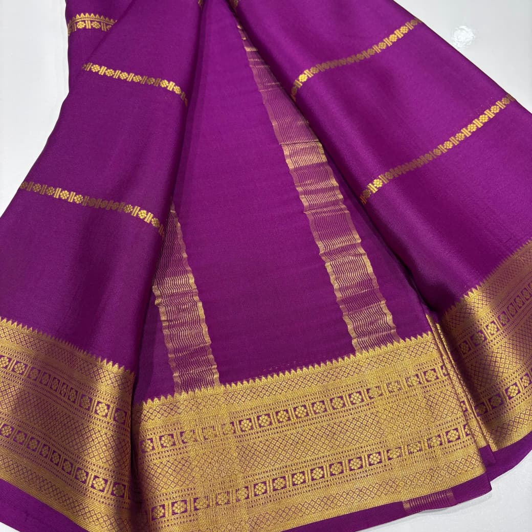 Pure Mysore Silk Saree