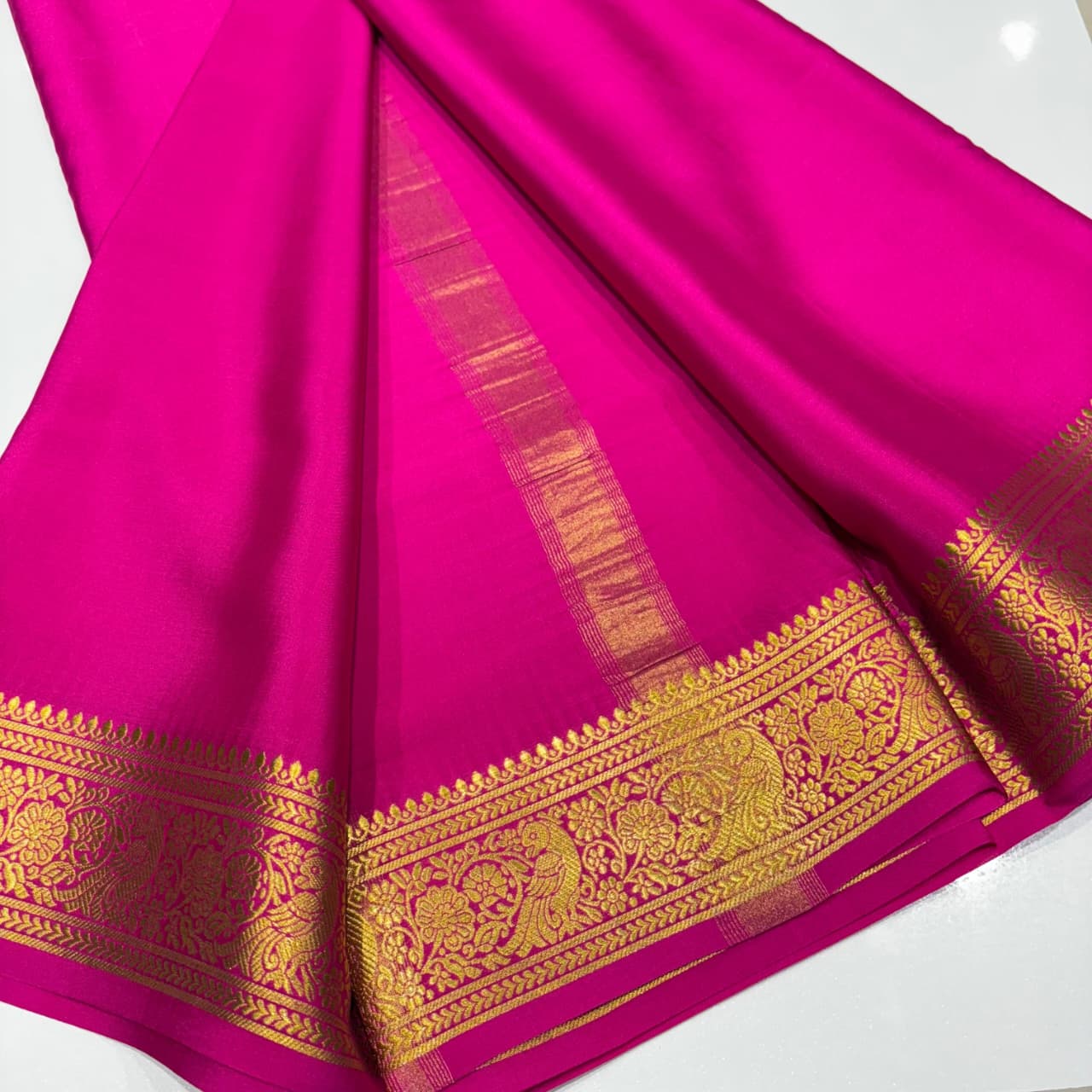 Pure Mysore Silk Saree