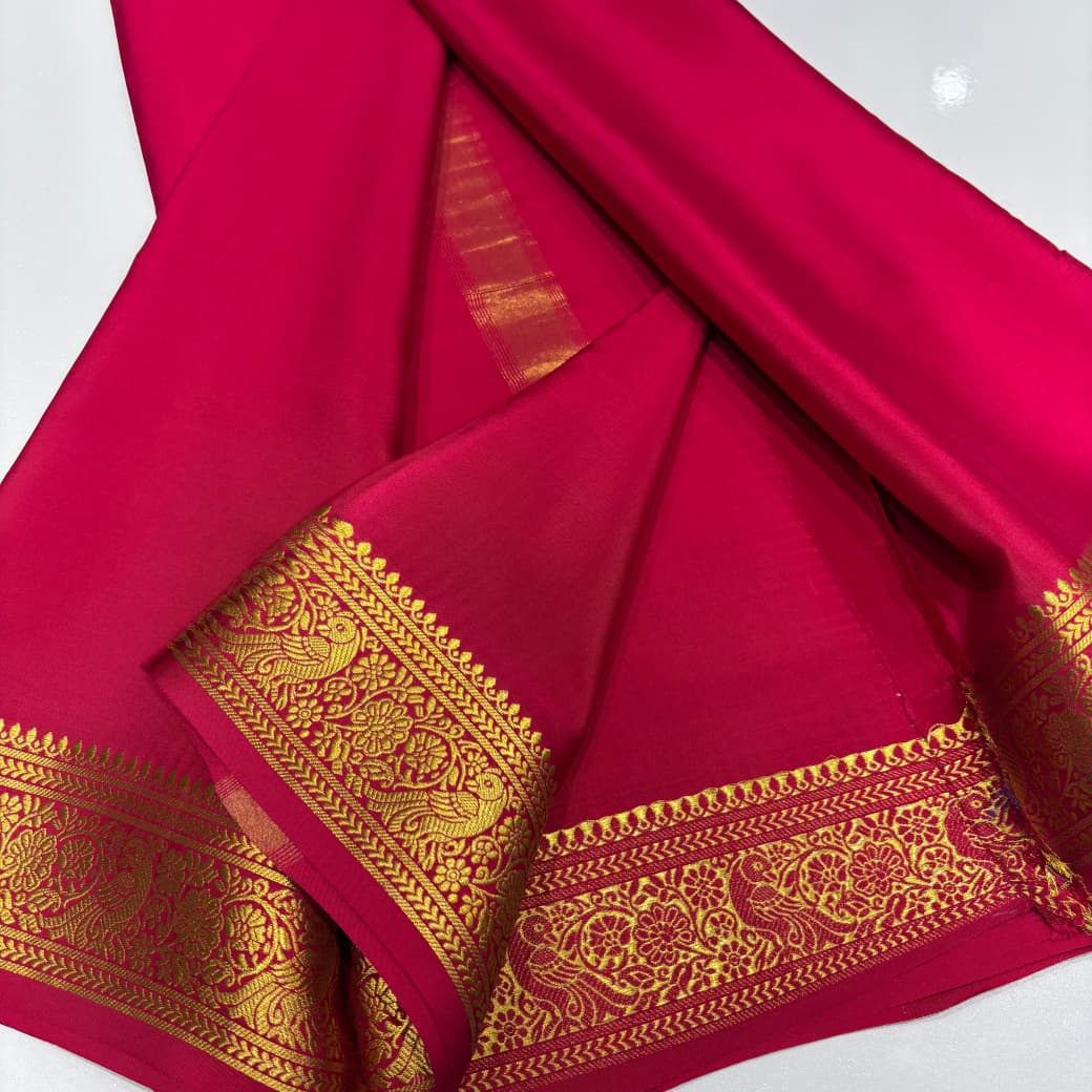 Pure Mysore Silk Saree