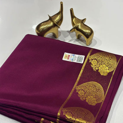 Pure Mysore Silk Saree