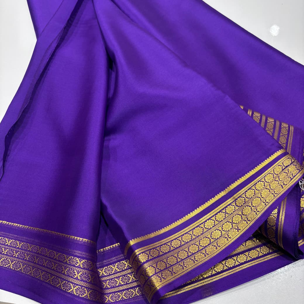 Pure Mysore Silk Saree