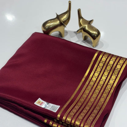 Pure Mysore Silk Saree