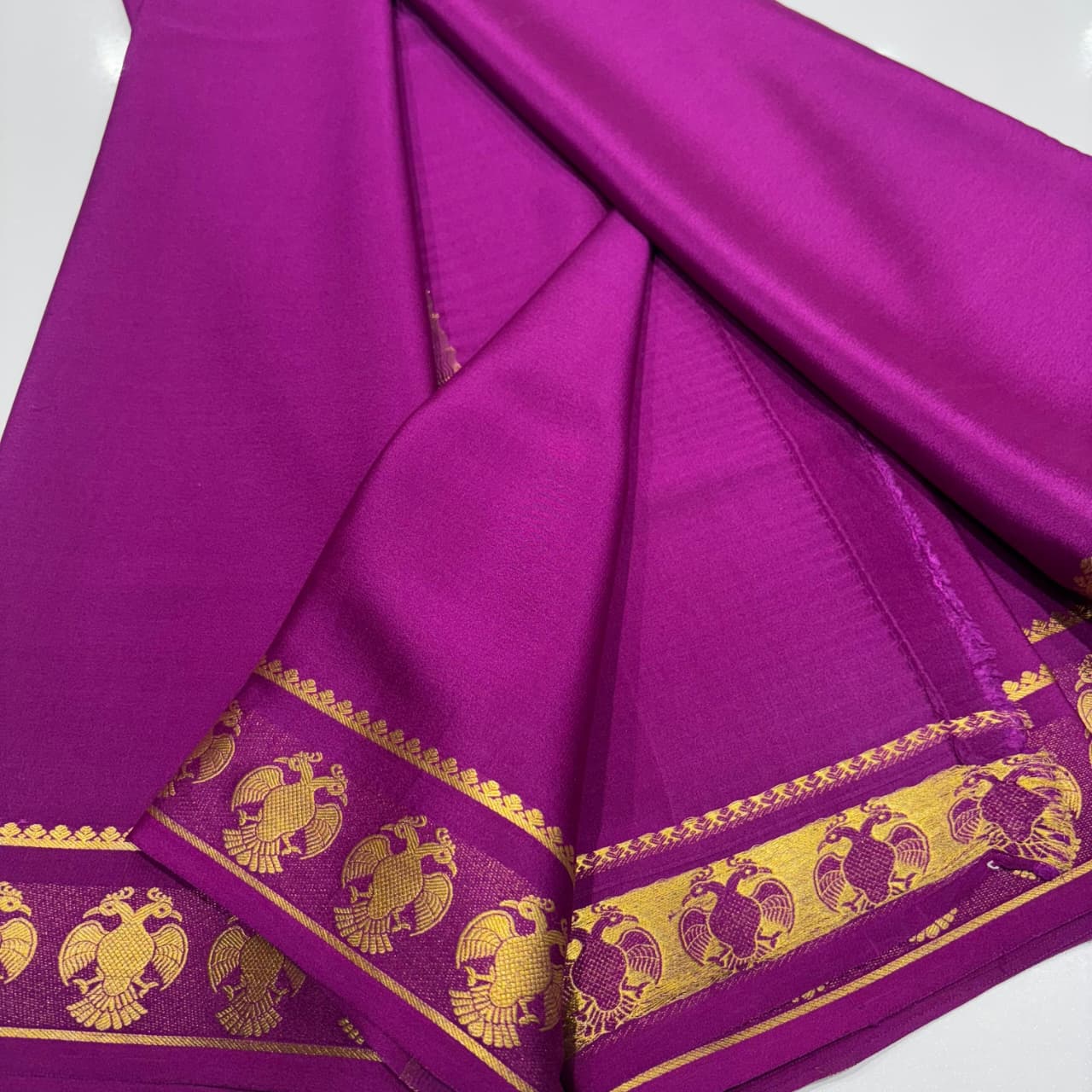 Pure Mysore Silk Saree