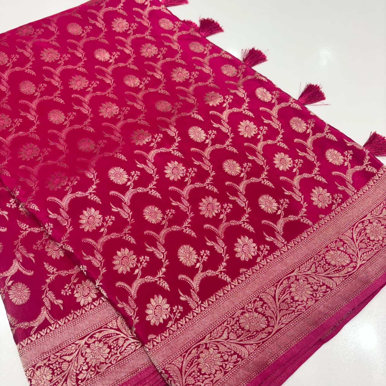 Banarasi Jaal Work Saree