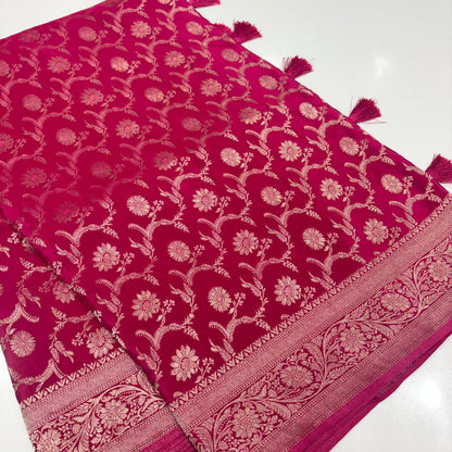 Banarasi Jaal Work Saree