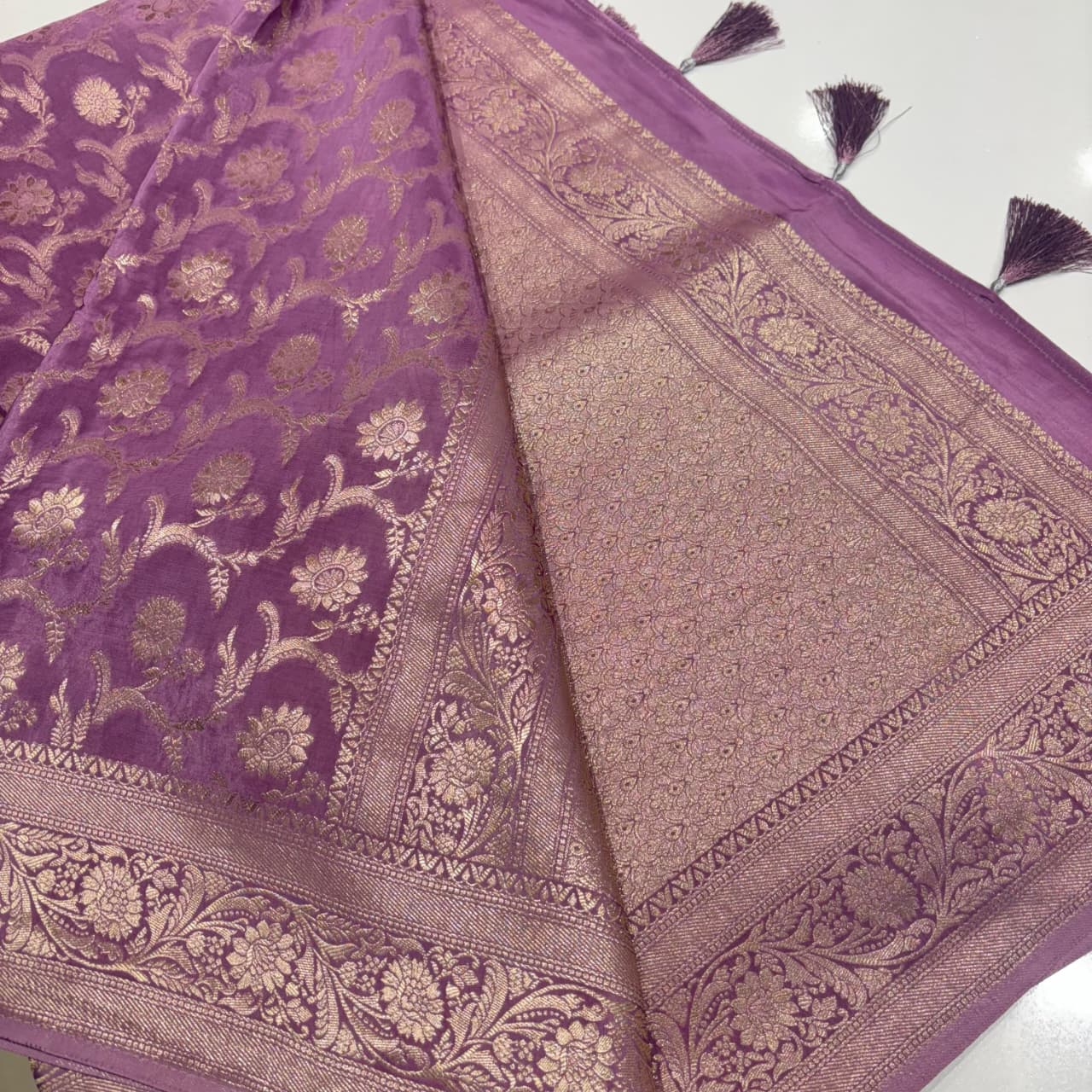 Banarasi Jaal Work Saree
