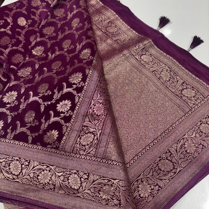 Banarasi Jaal Work Saree