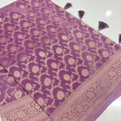 Banarasi Jaal Work Saree