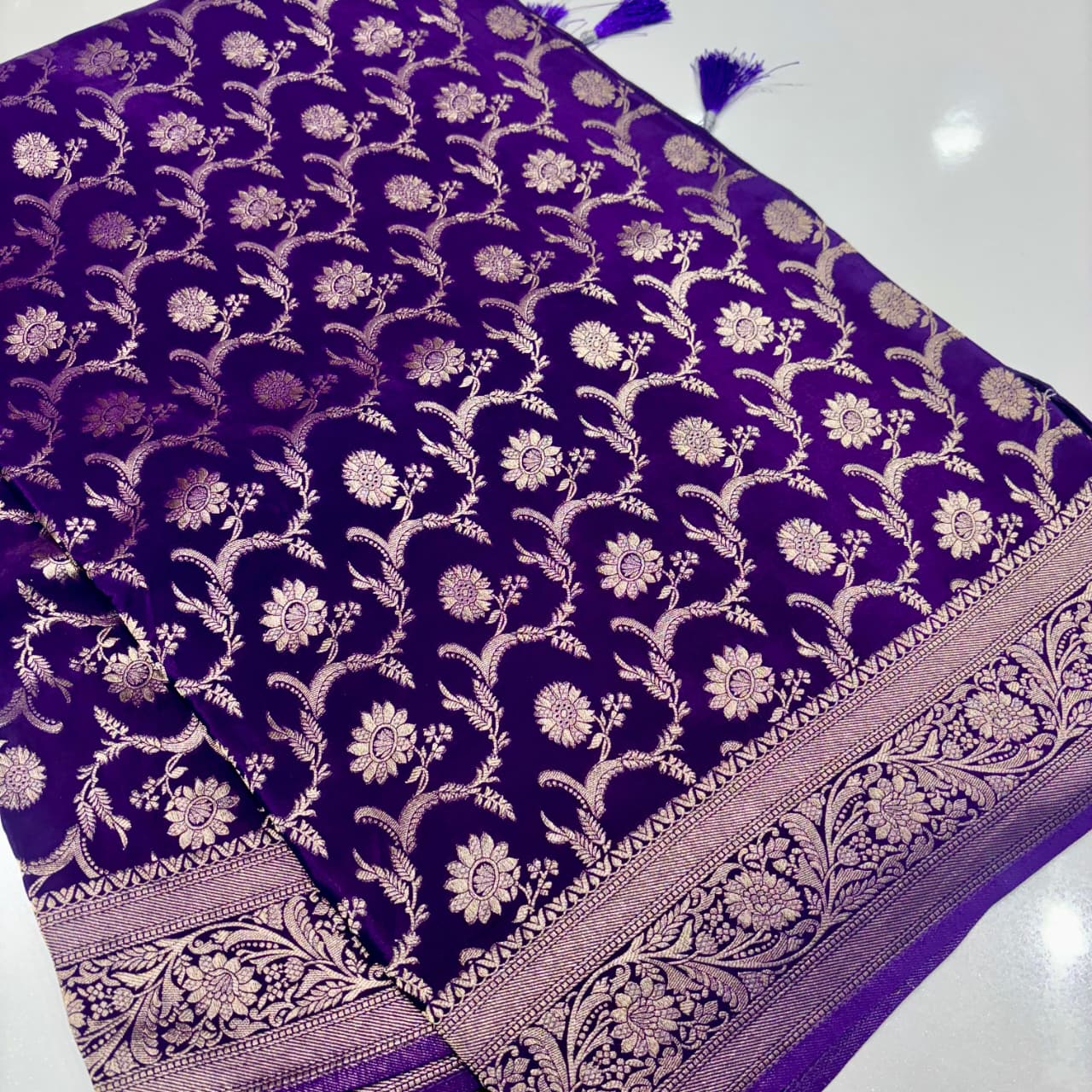 Banarasi Jaal Work Saree
