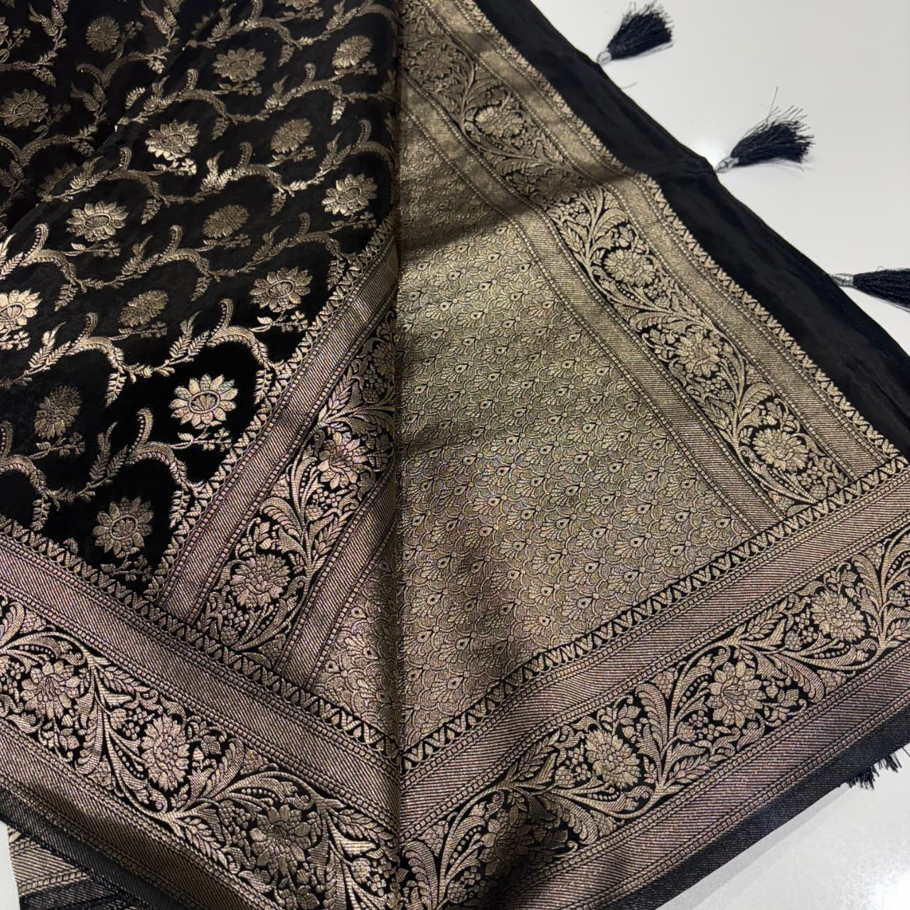 Banarasi Jaal Work Saree