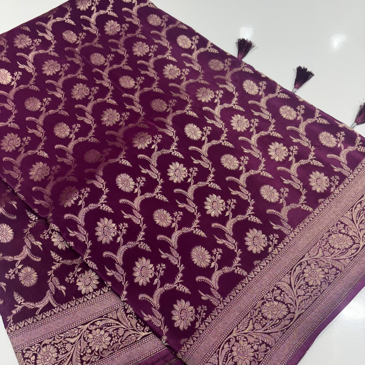 Banarasi Jaal Work Saree