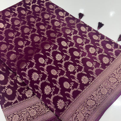 Banarasi Jaal Work Saree