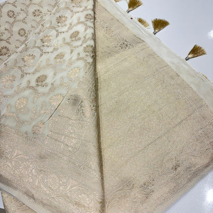 Banarasi Jaal Work Saree