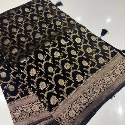 Banarasi Jaal Work Saree