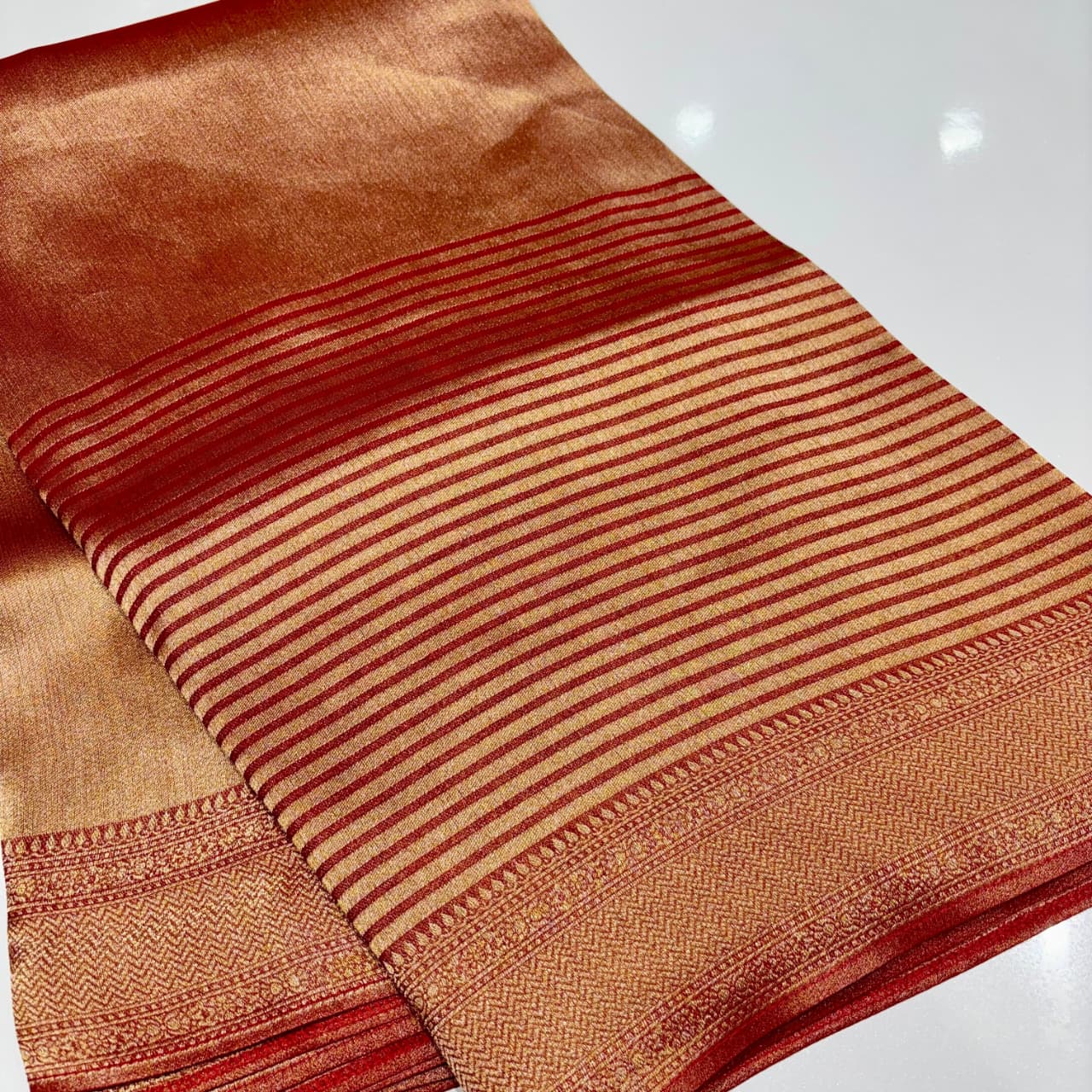 Designer Tissue Organza Saree