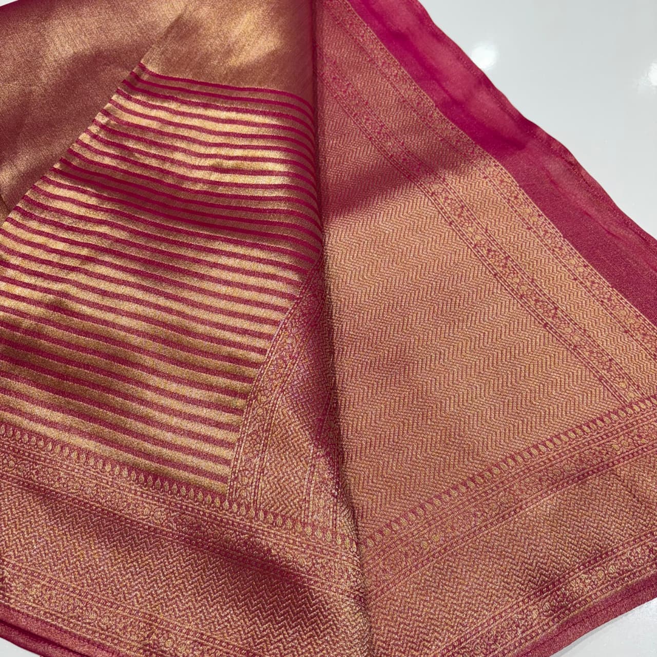 Designer Tissue Organza Saree