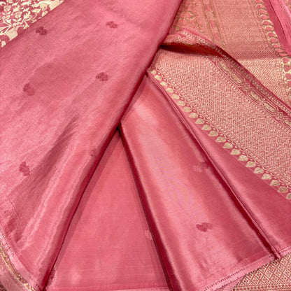 Brocade Banaras Crepe Saree