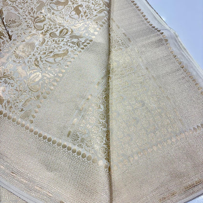 Brocade Banaras Crepe Saree