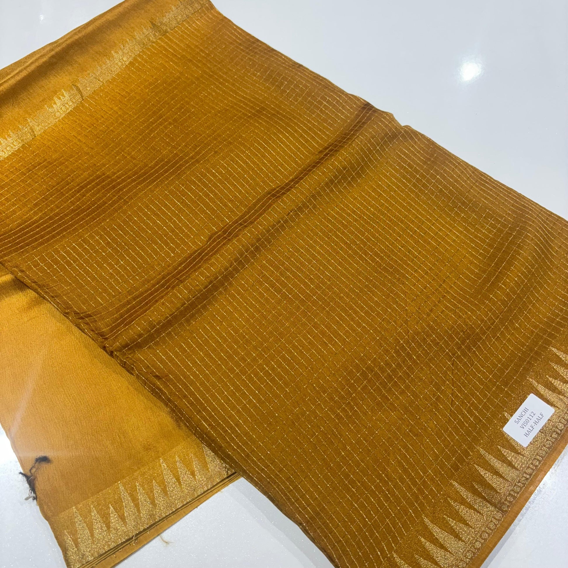 Vintage Mysore Crepe Saree