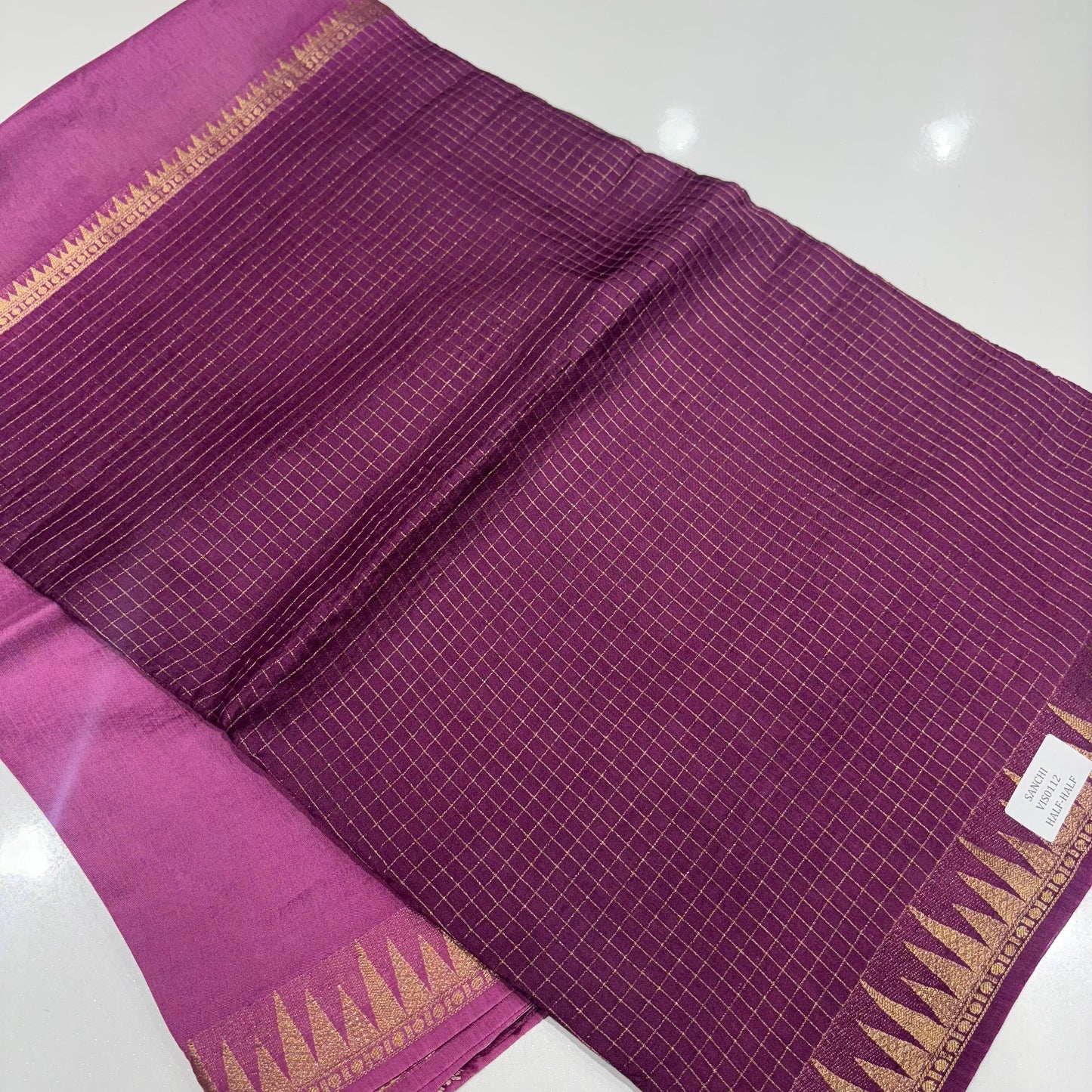 Vintage Mysore Crepe Saree
