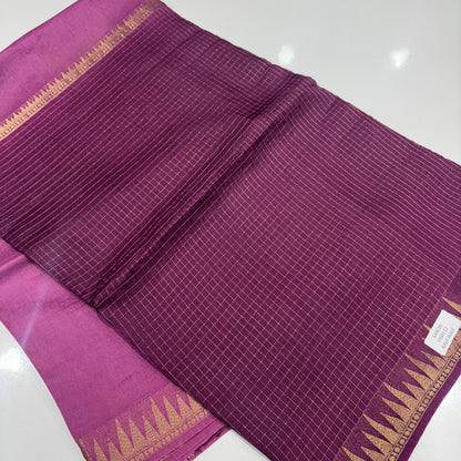 Vintage Mysore Crepe Saree