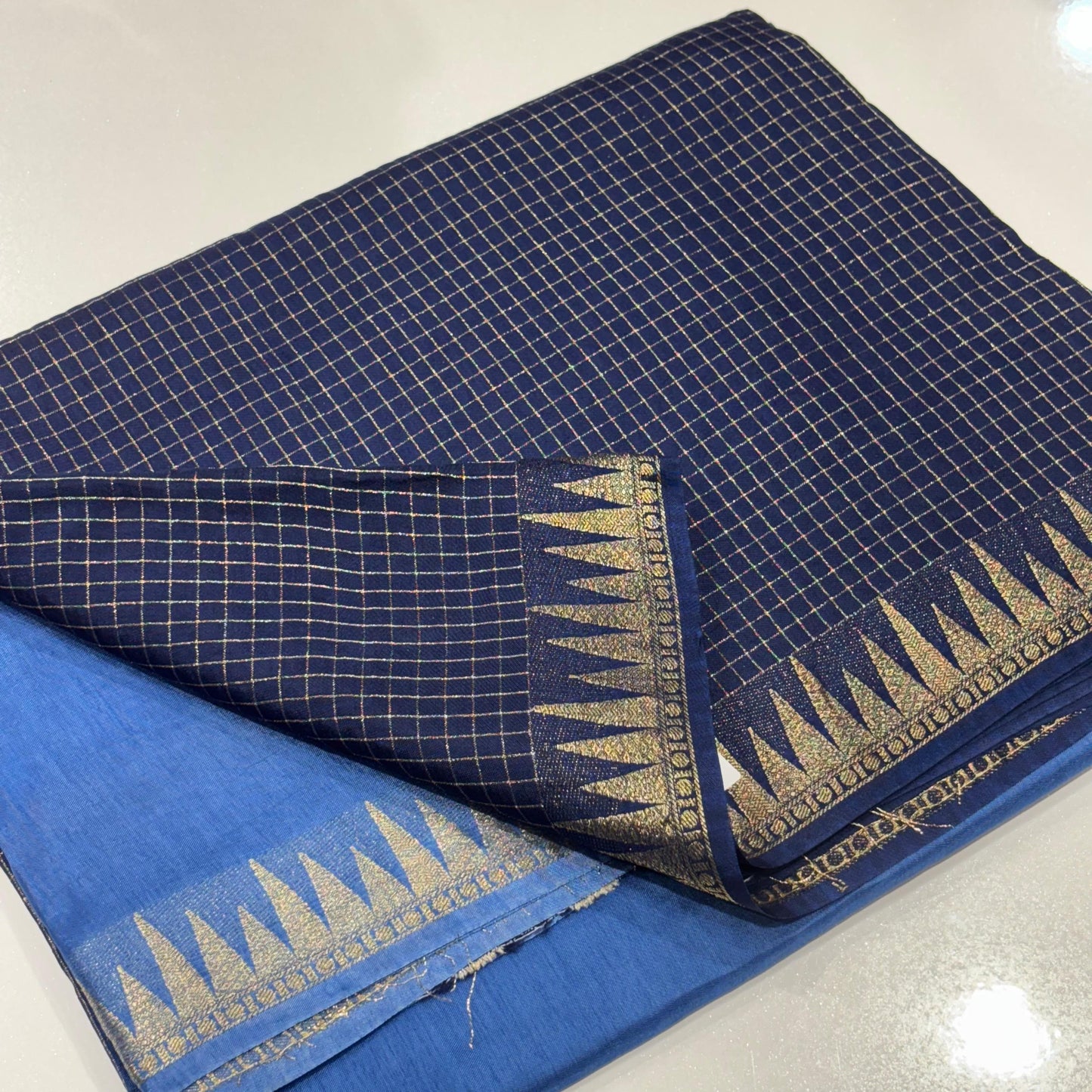 Vintage Mysore Crepe Saree