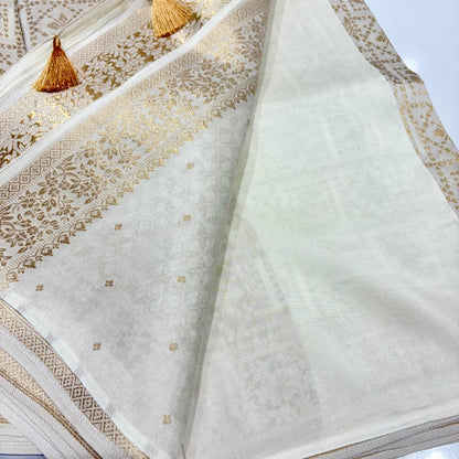 Banarasi Georgette Bandhani Saree